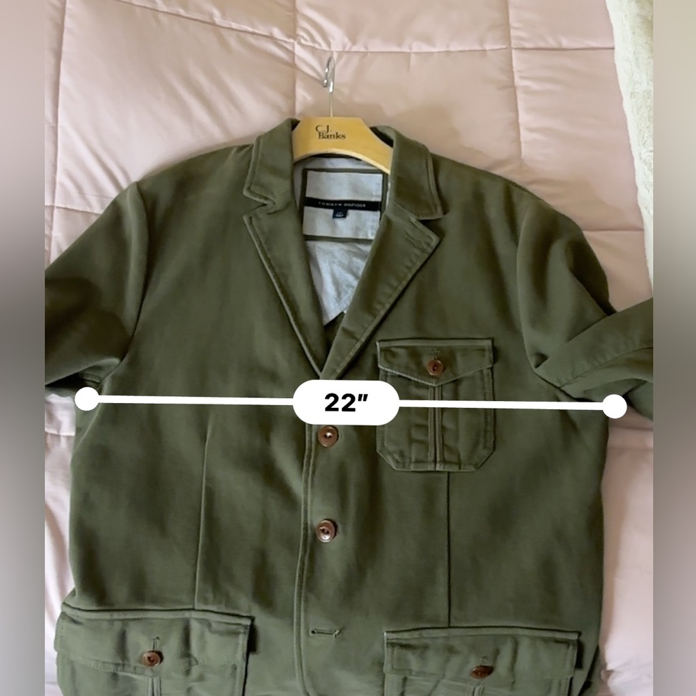 Tommy Hilfiger Olive and Gray Outerwear - Picture 10 of 13